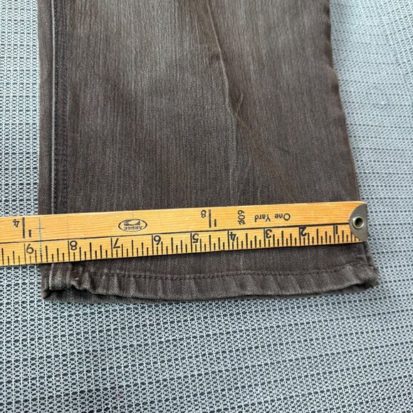 Chicos Platinum Denim Womens Size 2.5 Brown Capri Pants Mid-Rise Stretch - Picture 11 of 11